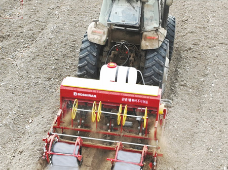 9001诚信金沙2MBJLS-6型多功能播种机